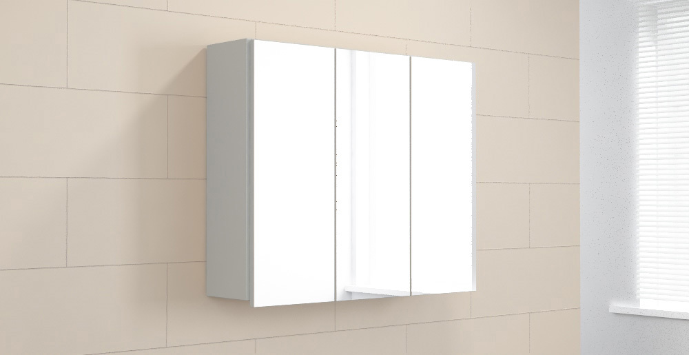 Wall Cabinet - Mirror Cabinet 3-Door